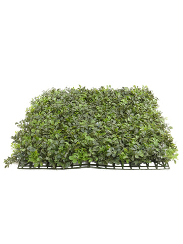 UV-Resistant Green Boxwood Square Panels for Indoor/Outdoor Use (4 Pack) - 20x20", Floral Home by Artificial Flowers
